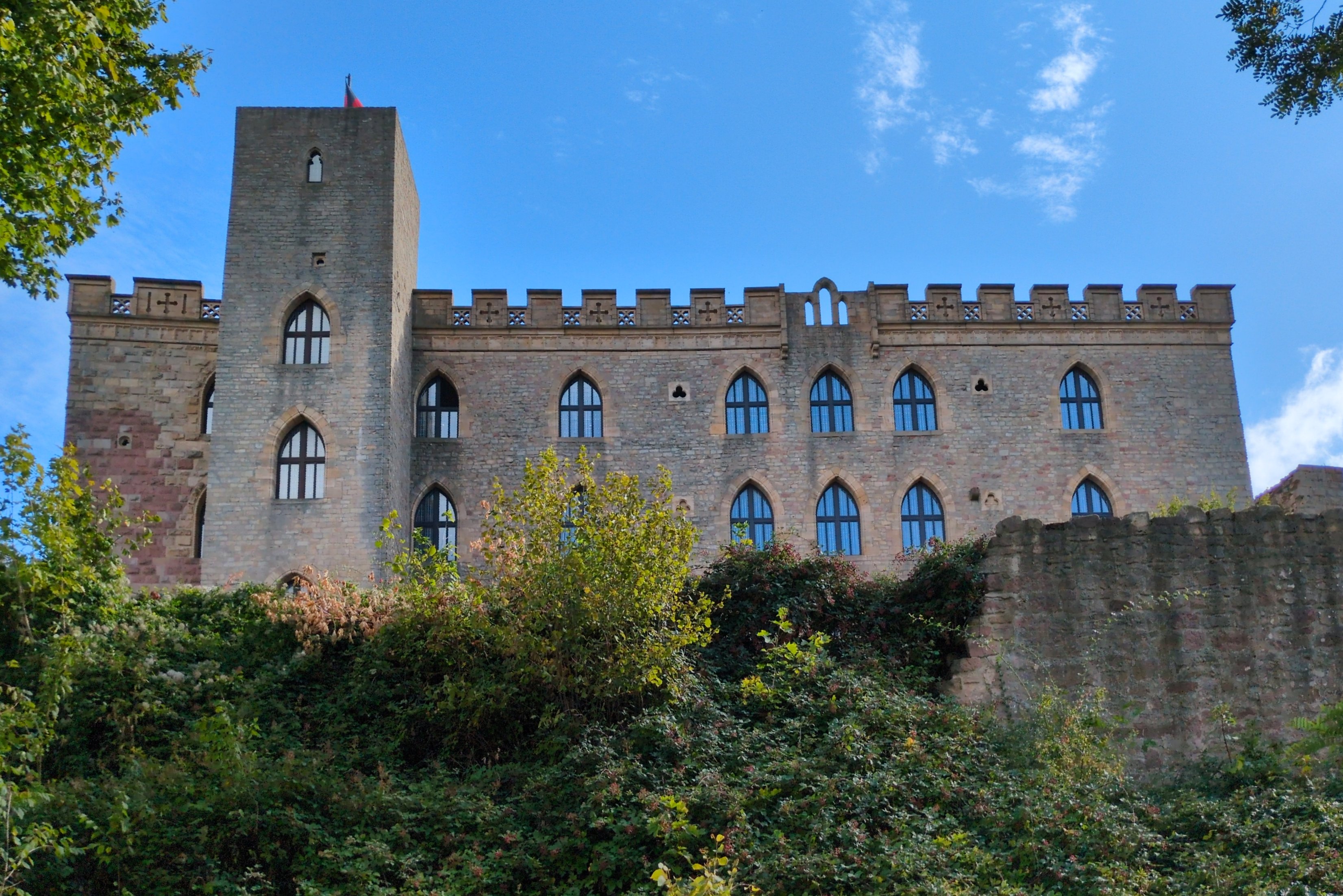 Auf dem Hambacher Schloss